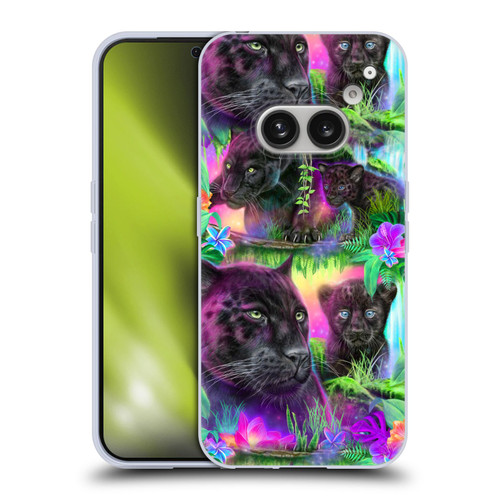 Sheena Pike Big Cats Daydream Panthers Soft Gel Case for Nothing Phone (2a)