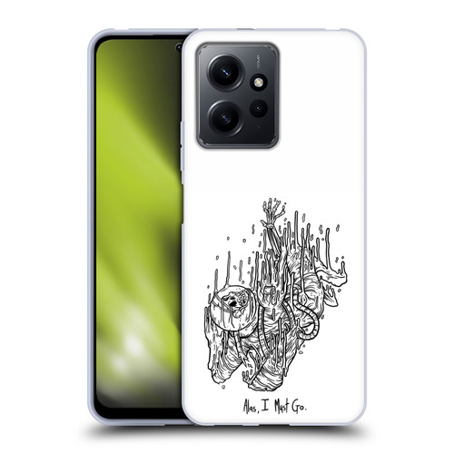 Matt Bailey Art Alas I Must Go Soft Gel Case for Xiaomi Redmi Note 12 4G