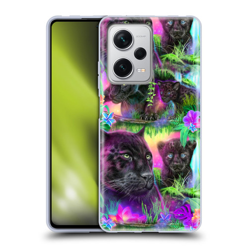 Sheena Pike Big Cats Daydream Panthers Soft Gel Case for Xiaomi Redmi Note 12 Pro+ 5G