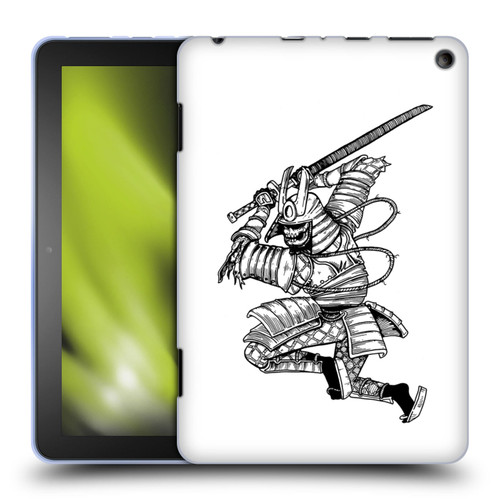 Matt Bailey Samurai Sword Stance Soft Gel Case for Amazon Fire HD 8/Fire HD 8 Plus 2020