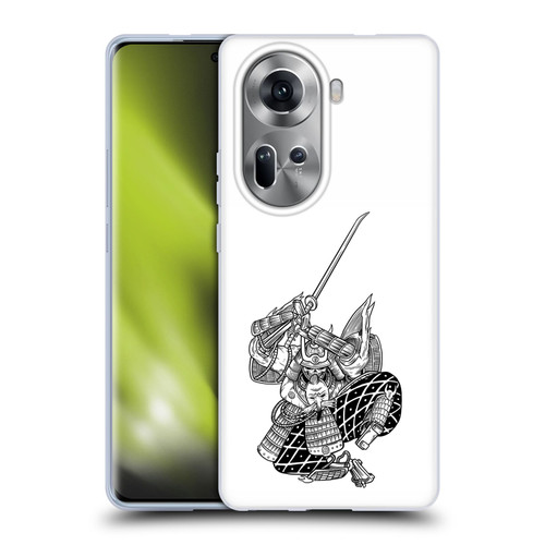 Matt Bailey Samurai Sword Attack Soft Gel Case for OPPO Reno11
