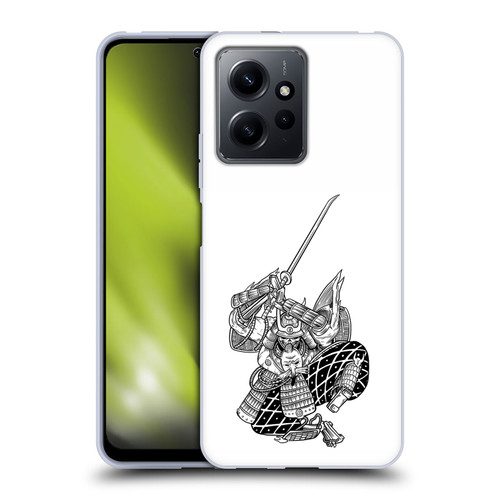 Matt Bailey Samurai Sword Attack Soft Gel Case for Xiaomi Redmi Note 12 4G