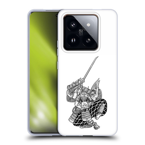 Matt Bailey Samurai Sword Attack Soft Gel Case for Xiaomi 14 Pro