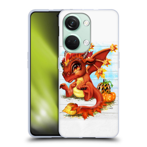 Sheena Pike Dragons Autumn Lil Dragonz Soft Gel Case for OnePlus Nord 3 5G