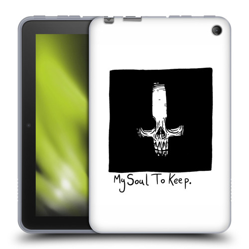 Matt Bailey Skull My Soul To Keep Soft Gel Case for Amazon Fire 7 2022