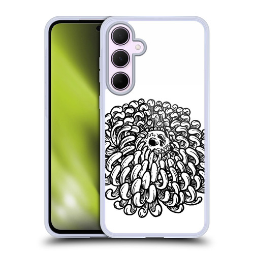 Matt Bailey Skull Flower Soft Gel Case for Samsung Galaxy A35 5G