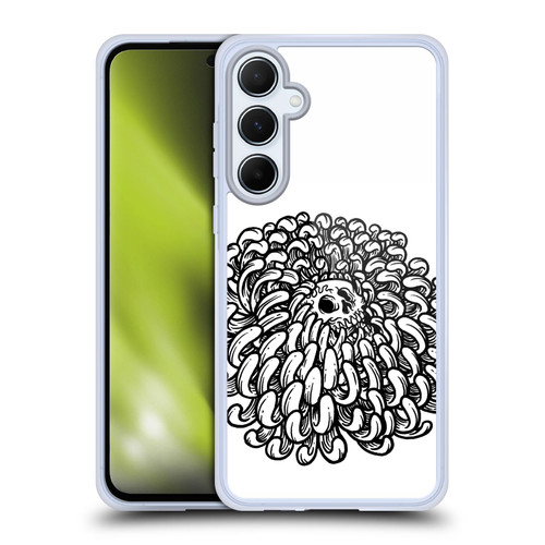 Matt Bailey Skull Flower Soft Gel Case for Samsung Galaxy A55 5G