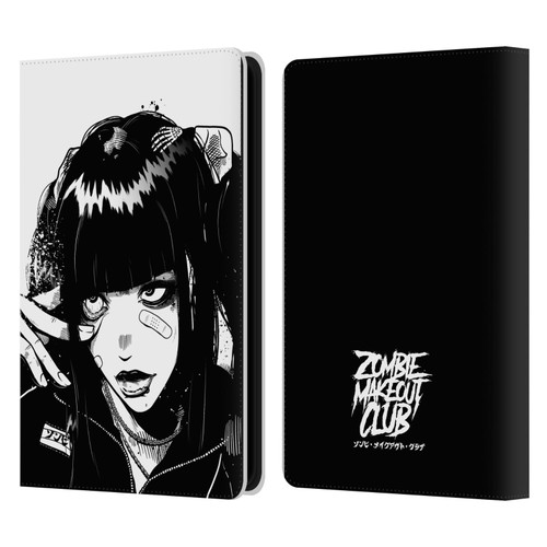Zombie Makeout Club Art See Thru You Leather Book Wallet Case Cover For Amazon Kindle Paperwhite 5 (2021)