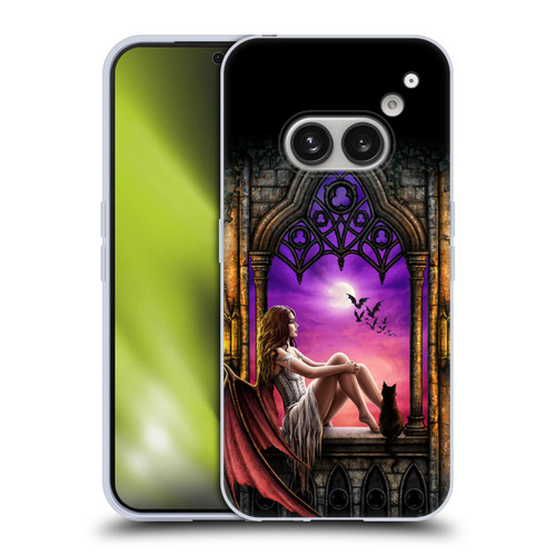 Sarah Richter Fantasy Demon Vampire Girl Soft Gel Case for Nothing Phone (2a)