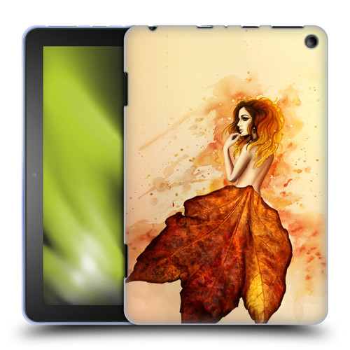 Sarah Richter Fantasy Autumn Girl Soft Gel Case for Amazon Fire HD 8/Fire HD 8 Plus 2020