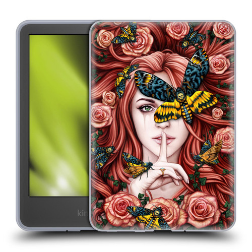 Sarah Richter Fantasy Silent Girl With Red Hair Soft Gel Case for Amazon Kindle 11th Gen 6in 2022