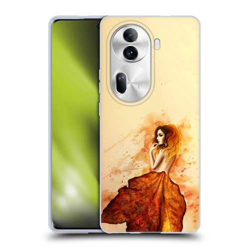 Sarah Richter Fantasy Autumn Girl Soft Gel Case for OPPO Reno11 Pro