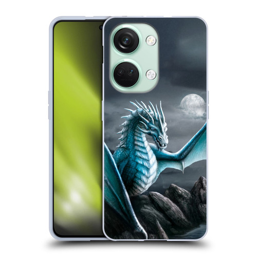 Sarah Richter Fantasy Creatures Blue Water Dragon Soft Gel Case for OnePlus Nord 3 5G