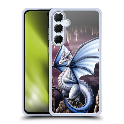 Sarah Richter Fantasy Creatures Blue Dragon Soft Gel Case for Samsung Galaxy A55 5G