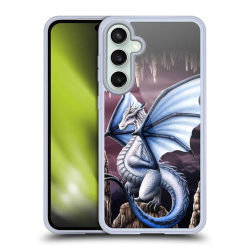 Sarah Richter Fantasy Creatures Blue Dragon Soft Gel Case for Samsung Galaxy S23 FE 5G