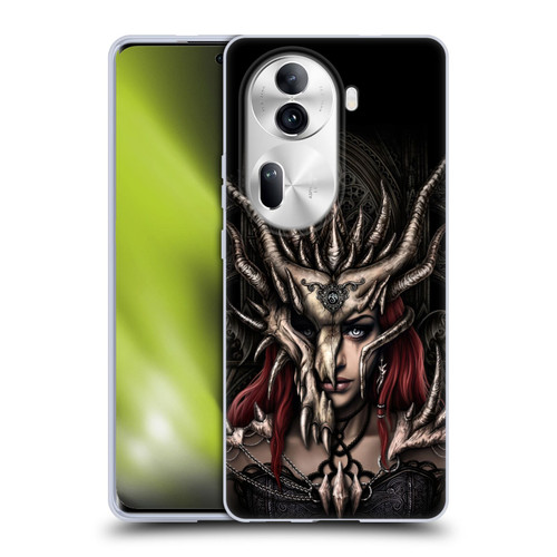 Sarah Richter Gothic Warrior Girl Soft Gel Case for OPPO Reno11 Pro
