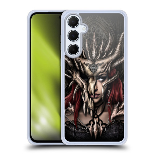 Sarah Richter Gothic Warrior Girl Soft Gel Case for Samsung Galaxy A55 5G