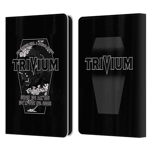 Trivium Graphics No Gods Leather Book Wallet Case Cover For Amazon Kindle 11th Gen 6in 2022