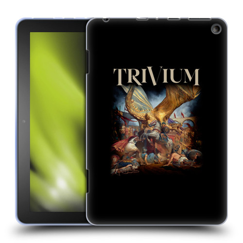 Trivium Graphics In The Court Of The Dragon Soft Gel Case for Amazon Fire HD 8/Fire HD 8 Plus 2020