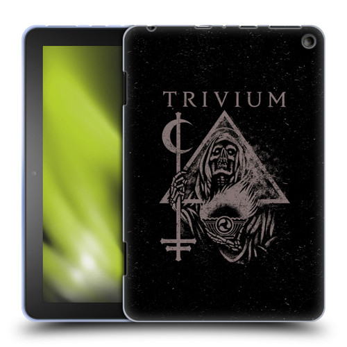 Trivium Graphics Reaper Triangle Soft Gel Case for Amazon Fire HD 8/Fire HD 8 Plus 2020