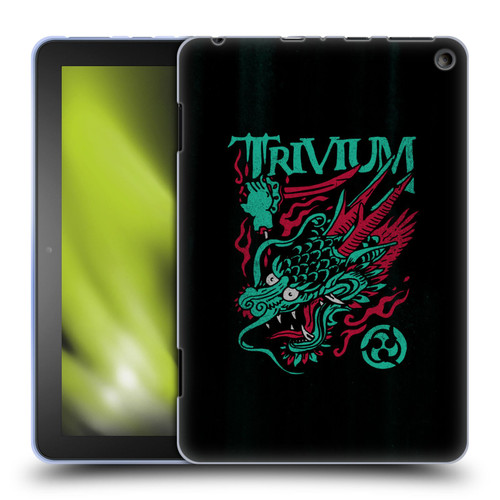 Trivium Graphics Screaming Dragon Soft Gel Case for Amazon Fire HD 8/Fire HD 8 Plus 2020