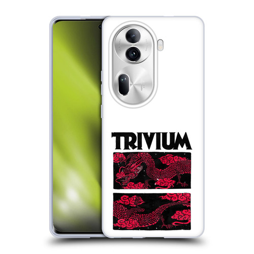 Trivium Graphics Double Dragons Soft Gel Case for OPPO Reno11 Pro
