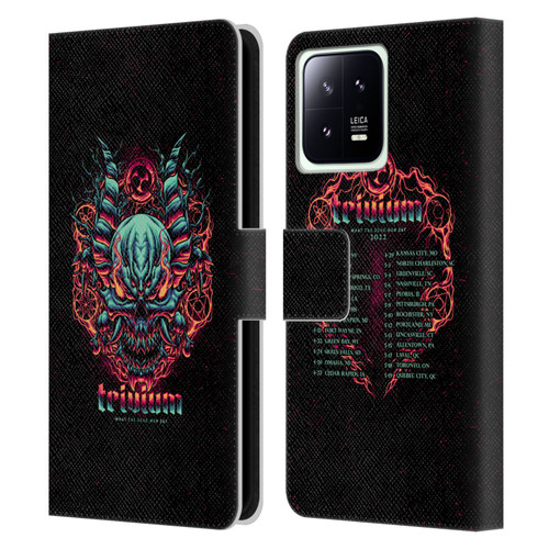 Trivium Graphics What The Dead Men Say Leather Book Wallet Case Cover For Xiaomi 13 5G