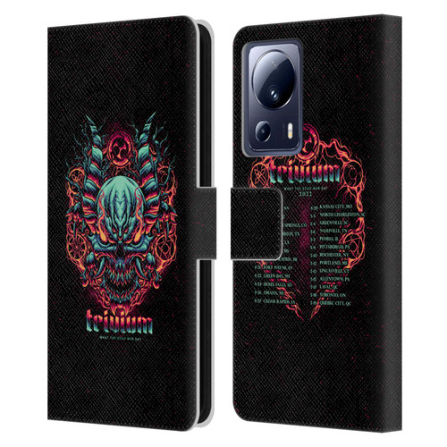 Trivium Graphics What The Dead Men Say Leather Book Wallet Case Cover For Xiaomi 13 Lite 5G
