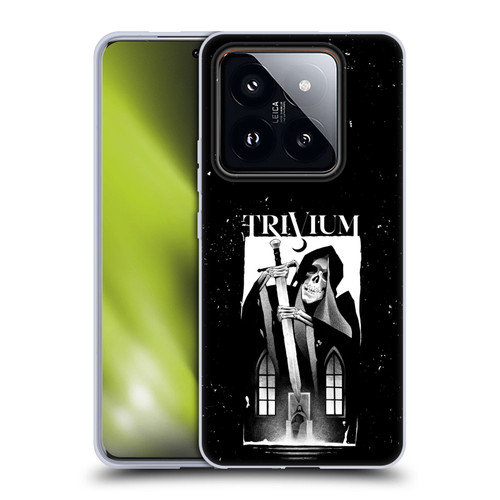 Trivium Graphics Skeleton Sword Soft Gel Case for Xiaomi 14 Pro