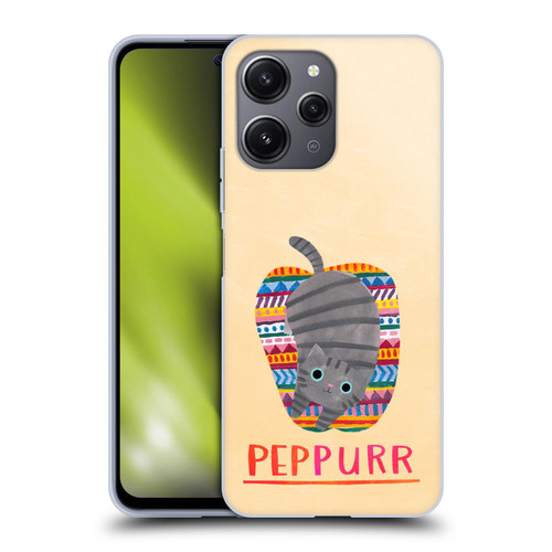 Planet Cat Puns Peppur Soft Gel Case for Xiaomi Redmi 12