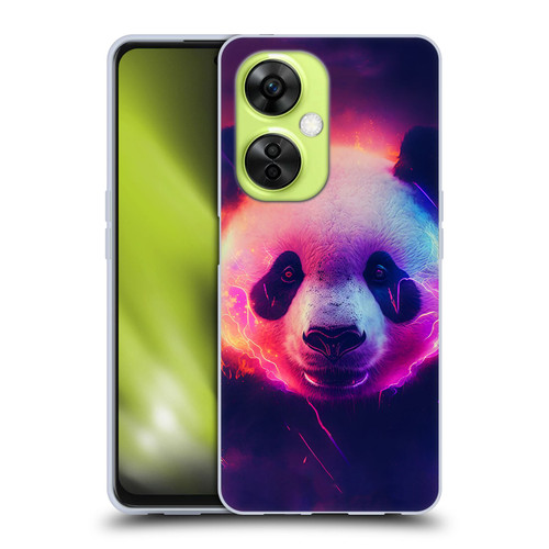 Wumples Cosmic Animals Panda Soft Gel Case for OnePlus Nord CE 3 Lite 5G