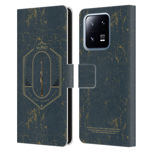 Hogwarts Legacy Graphics Live The Unwritten Leather Book Wallet Case Cover For Xiaomi 13 Pro 5G