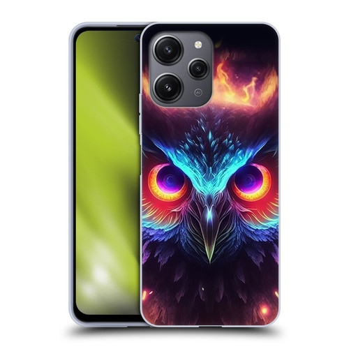 Wumples Cosmic Animals Owl Soft Gel Case for Xiaomi Redmi 12