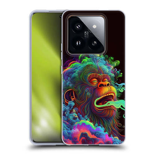 Wumples Cosmic Animals Clouded Monkey Soft Gel Case for Xiaomi 14 Pro