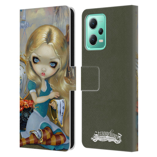 Strangeling Art Surrealist Dream Leather Book Wallet Case Cover For Xiaomi Redmi Note 12 5G