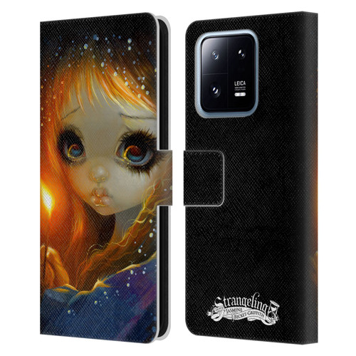 Strangeling Art The Little Match Girl Leather Book Wallet Case Cover For Xiaomi 13 Pro 5G