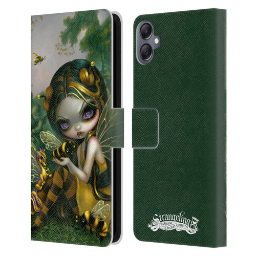 Strangeling Dragon Bee Fairy Leather Book Wallet Case Cover For Samsung Galaxy A05
