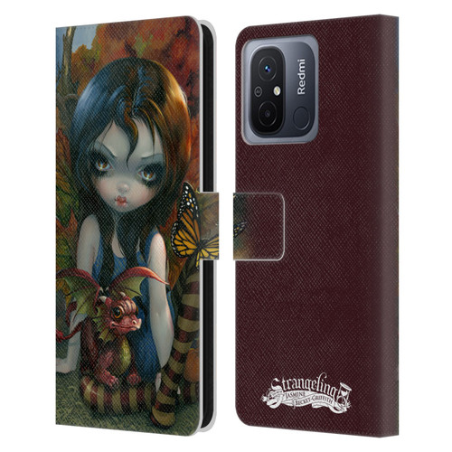 Strangeling Dragon Autumn Fairy Leather Book Wallet Case Cover For Xiaomi Redmi 12C