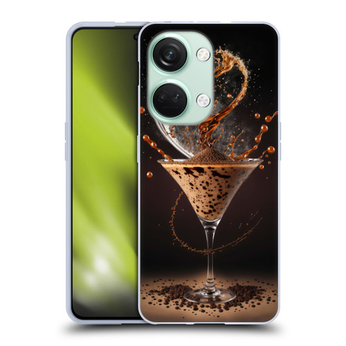 Spacescapes Cocktails Contemporary, Espresso Martini Soft Gel Case for OnePlus Nord 3 5G
