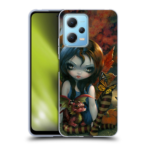 Strangeling Dragon Autumn Fairy Soft Gel Case for Xiaomi Redmi Note 12 5G