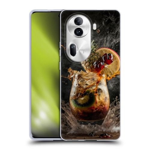 Spacescapes Cocktails Exploding Mai Tai Soft Gel Case for OPPO Reno11 Pro
