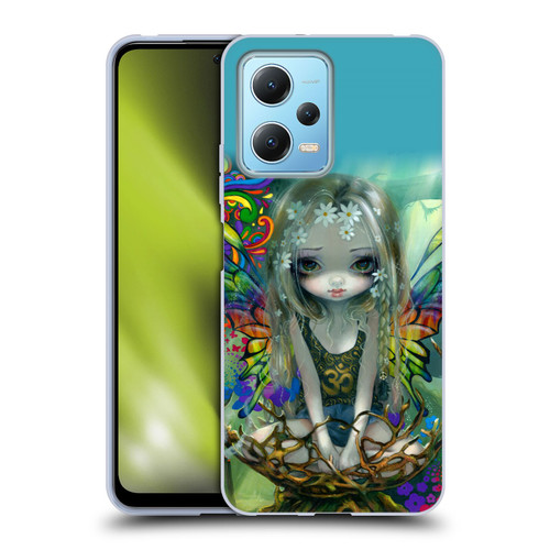 Strangeling Fairy Art Rainbow Winged Soft Gel Case for Xiaomi Redmi Note 12 5G