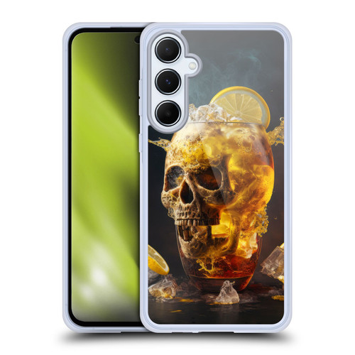 Spacescapes Cocktails Long Island Ice Tea Soft Gel Case for Samsung Galaxy A55 5G