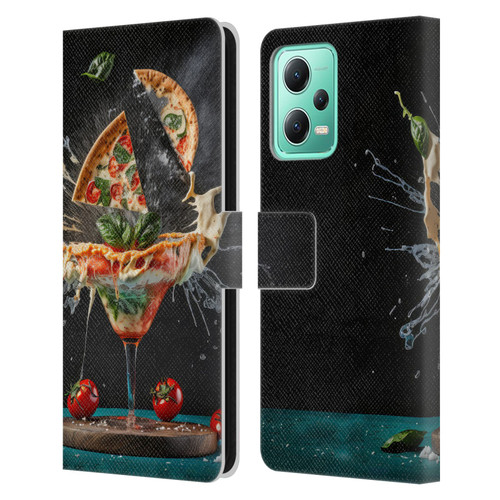 Spacescapes Cocktails Margarita Martini Blast Leather Book Wallet Case Cover For Xiaomi Redmi Note 12 5G