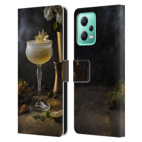 Spacescapes Cocktails Summertime, Margarita Leather Book Wallet Case Cover For Xiaomi Redmi Note 12 5G
