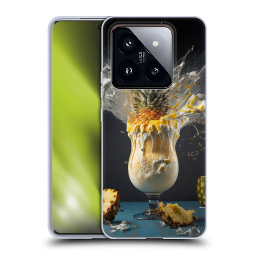 Spacescapes Cocktails Piña Colada Pop Soft Gel Case for Xiaomi 14 Pro