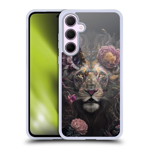 Spacescapes Floral Lions Pride Soft Gel Case for Samsung Galaxy A35 5G