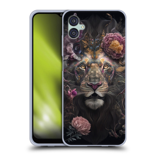 Spacescapes Floral Lions Pride Soft Gel Case for Samsung Galaxy M04 5G / A04e
