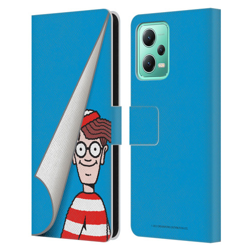 Where's Wally? Graphics Peek Leather Book Wallet Case Cover For Xiaomi Redmi Note 12 5G