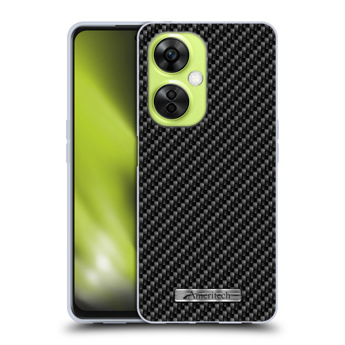 Ameritech Graphics Carbon Fiber Print Soft Gel Case for OnePlus Nord CE 3 Lite 5G